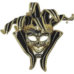 Forum Novelties Jester venetian mask mardi gras masquerade