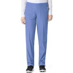 Carhartt Women's Flat Front Straight Leg Pant - Ceil Blue