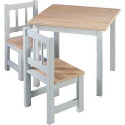 Roba Ensemble Table + 2 Chaises Enfants Woody