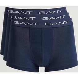 Gant Boksershorts Trunk 3-pakning - Blå