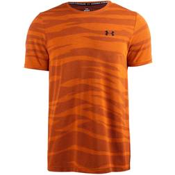 Under Armour Seamless Wave T-Shirt Herre Orange