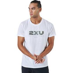 2XU Contender Trænings T-shirt Herre Hvid