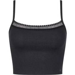 Sloggi Go Ribbed Crop Top in Cotton