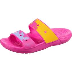 Crocs Women's Classic Two Band Slide Sandals Juice M8/W10