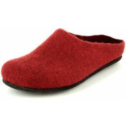 Haflinger Magicfelt 709 Hyttesko Størrelse 39 - Rød