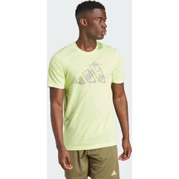 adidas Train Essentials Seasonal Training Graphic Tshirt Grøn