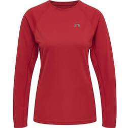 Newline Core Laufshirt langarm Damen tango red