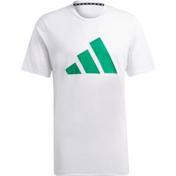 adidas Train Essentials FeelReady träningst-shirt WHITE/COUGRN Herr