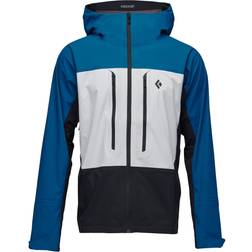 Black Diamond Dawn Patrol Hybrid Shell Jacket - Kingfisher/White/Black