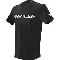 Dainese T-SHIRT BLACK/WHITE