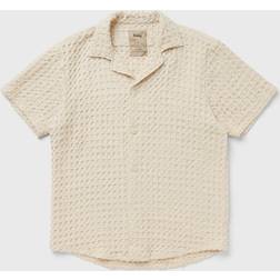 Oas Waffle Shirt Herr, XL, Ecru Cuba