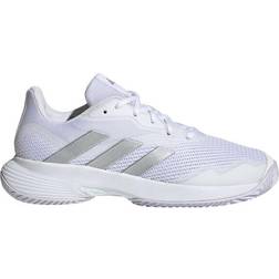 Adidas CourtJam Control W - Cloud White/Silver Metallic