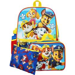 BioWorld Paw Patrol Heroes Nickelodeon Cartoon 5-Piece Backpack Set