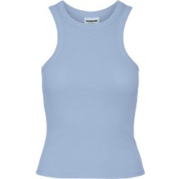 Noisy May Rib Tank Top - Cerulean