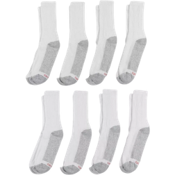 Hanes Men's Crew Socks 8-pack - White