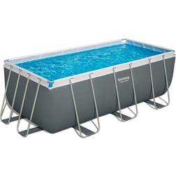 Bestway Power Steel Frame Pool Set with Sand Filter System 4.12x2.01x1.22m