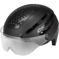 Cratoni Commuter Pedelec Hjälm svart 54-58cm 2022 City- & trekkinghjälmar