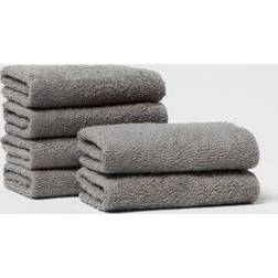 Room Essentials Washcloth Guest Towel Gray (30.5x30.5cm)
