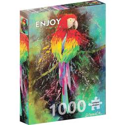 Enjoy Colorful Parrot 1000 Pieces