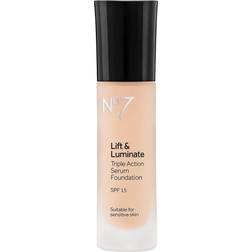 No7 Lift & Luminate Triple Action Serum Foundation SPF15 Warm Beige