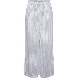 Pieces Pcjulla Wide Trousers - Bright White