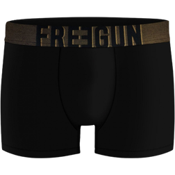 Freegun Microfiber Boxer Shorts - Black