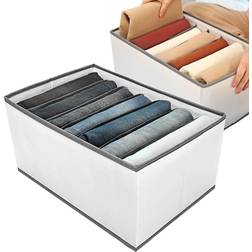EASEVE Clothes - 7 Grids Storage Box