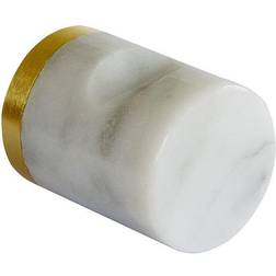 Moud Home Marble Knop/Knage Marmor/Messing Tøjkrog
