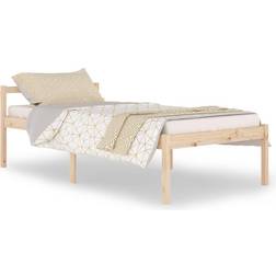 vidaXL Solid Pine 70.5cm Sengeramme 100x200cm
