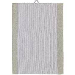 Södahl Statement Stripe Viskestykke Grøn (70x50cm)