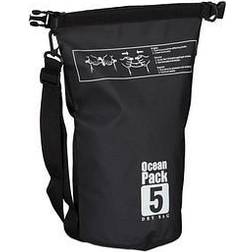 Relaxdays Dry Bag Ocean Pack LKW-Plane schwarz 5,0 l