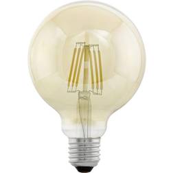 Eglo LED Leuchtmittel G95 E27 Globeform 4 W warmweiß amber