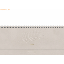 Brunnen 1077261014 Wochenkalender Tischkalender 2024 772 2 Woche Karton-Einband