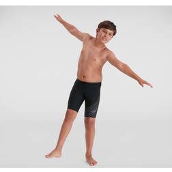 Speedo Boys Medley Logo Jammer Black/Ardesia