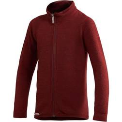 Woolpower Kid's Full Zip Jacket - Rust Red