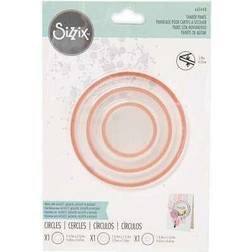 Sizzix Making Essentials Shaker Panes Circles 1.5"/2.5"/3.5"