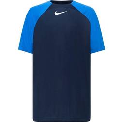 NIKE Kid's Dri-FIT Academy Pro Training T-shirt - Obsidian/Royal Blue/White