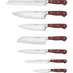 Wüsthof Knive I Blok Classic Colour Sæt Med 8 Skrællekniv