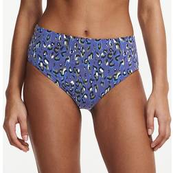 Chantelle Eos Full Brief Swimwear Bikiniunderdele hos Magasin Blue Leopard