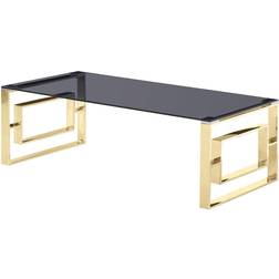 Best Master Furniture E28 Smoked Top Coffee Table