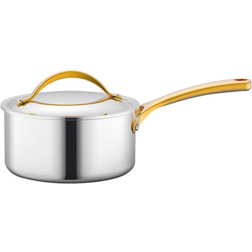 NutriChef saucepan -stainless steel, works ncsts16 with lid