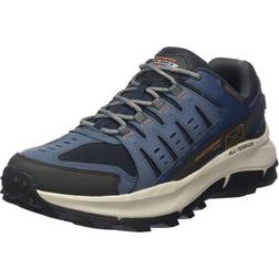 Skechers EQUALIZER 5.0 TRAIL-SOLIX Mens Outdoor Navy/Orange: