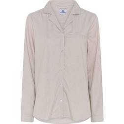 JBS Long Sleeve Night Shirt - Beige