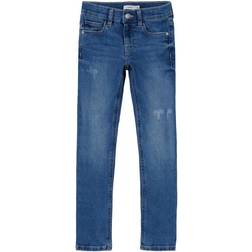 Name It NKFSALLI Slim Jeans - Medium Blue Denim