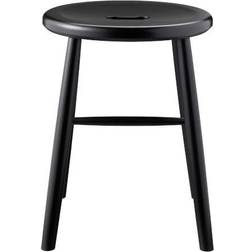 FDB Møbler J27 Black Tabouret 45cm