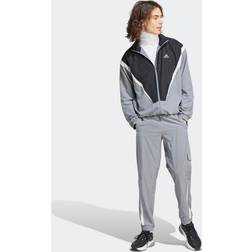 adidas Herren Sportanzug Sportswear Woven Non - Grey/Black