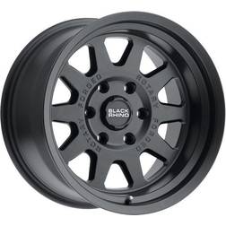 Black Rhino Stadium Wheel, 17x8.5 with 6 on Bolt Pattern Matte