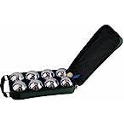Masterline Petanque Set 8 Stück in Nylonverpackung Bouleset, Silber, one Size