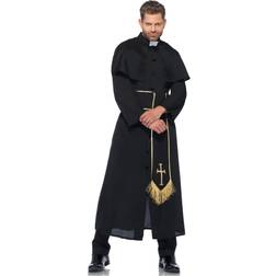 Leg Avenue Herren Priest Erwachsenenkostüme, Black