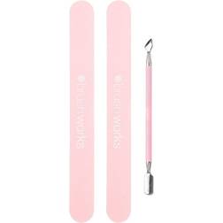 Brushworks Cuticle Pusher And Files